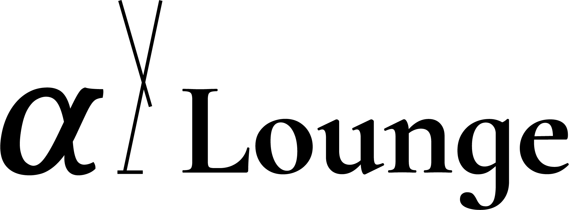 α-lounge